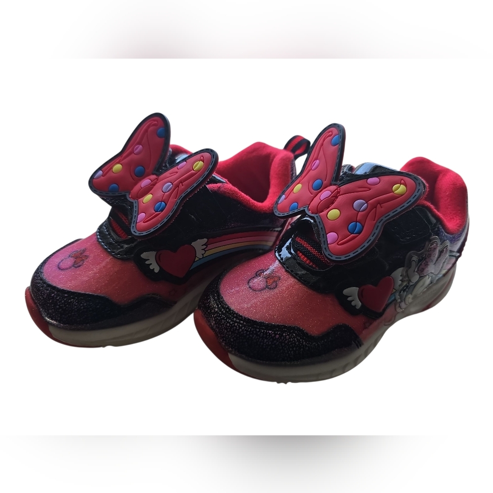 Like New Toddler Girls Sneakers Size 7 - Picture 4 of 6